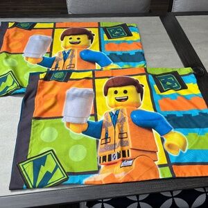 2 Lego Pillow Cases like new